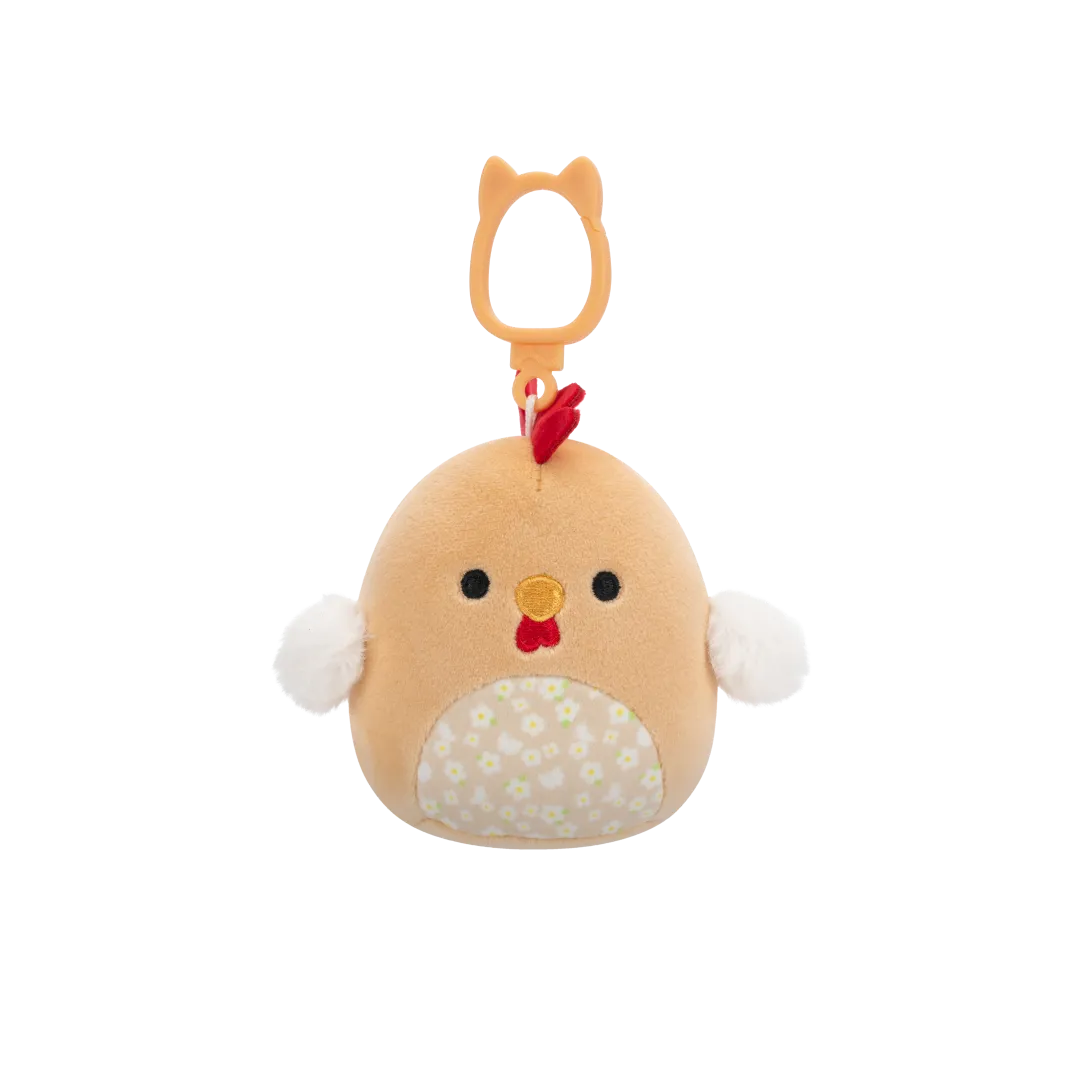 SQUISHMALLOWS klíčenka – Kohout Rutie, 9 cm