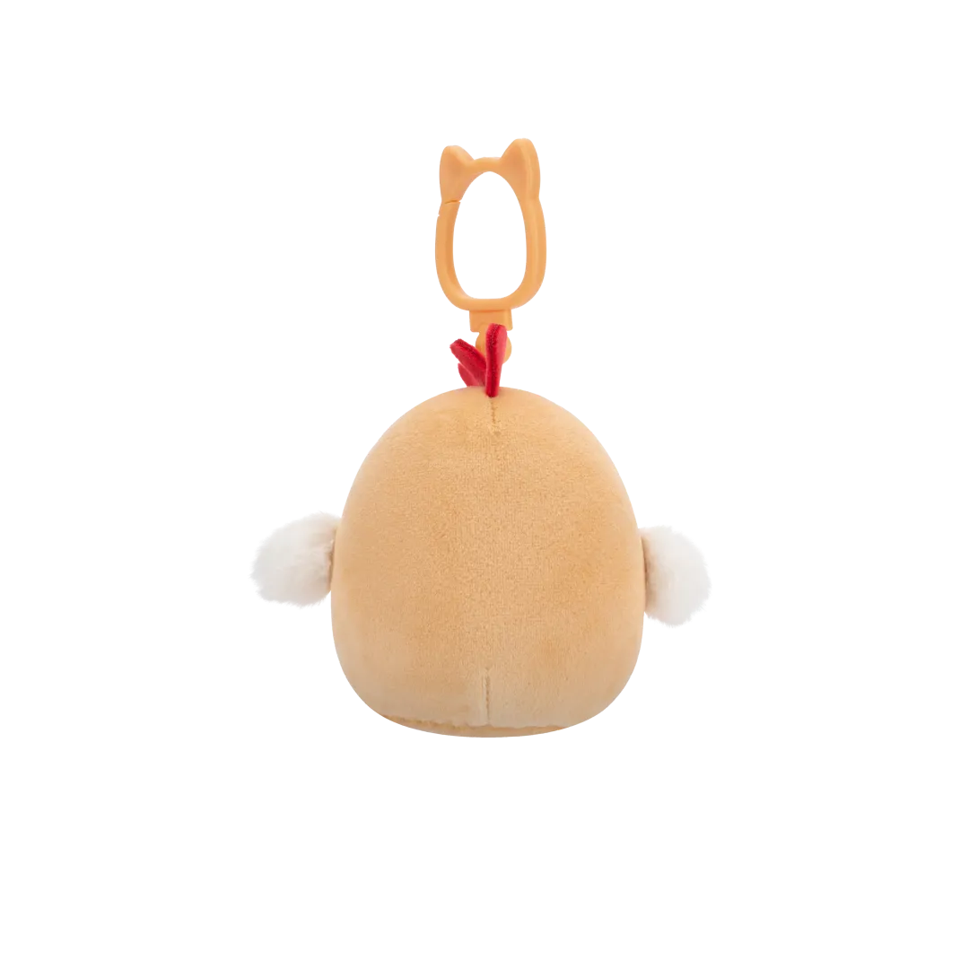 SQUISHMALLOWS klíčenka – Kohout Rutie, 9 cm - Image 2