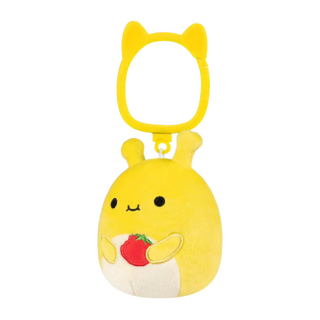 SQUISHMALLOWS Klíčenka Slimák banánový - Zarina, 9 cm - Image 3