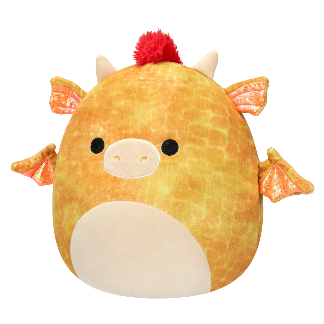 SQUISHMALLOWS Zlatý drak Dieric, 40 cm - Image 2