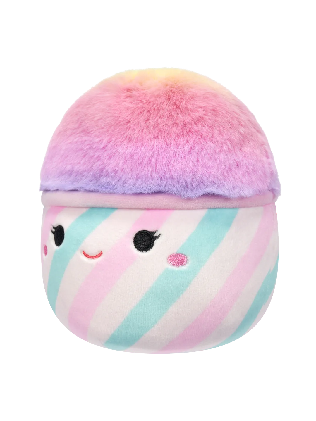 SQUISHMALLOWS 2v1 ledová drť Tucker a cukrová vata Bevin, 13 cm - Image 3
