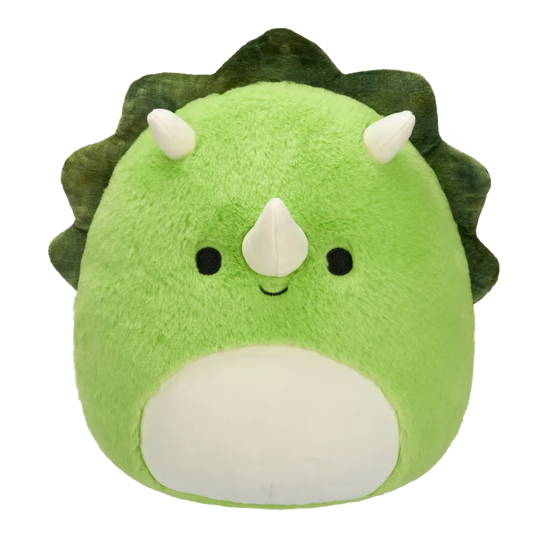 SQUISHMALLOWS Fuzzamallows Triceratops Tristan, 30 cm