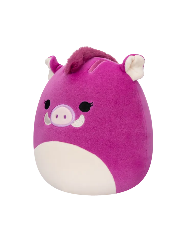 SQUISHMALLOWS Růžový divočák Jenna, 20 cm - Image 2