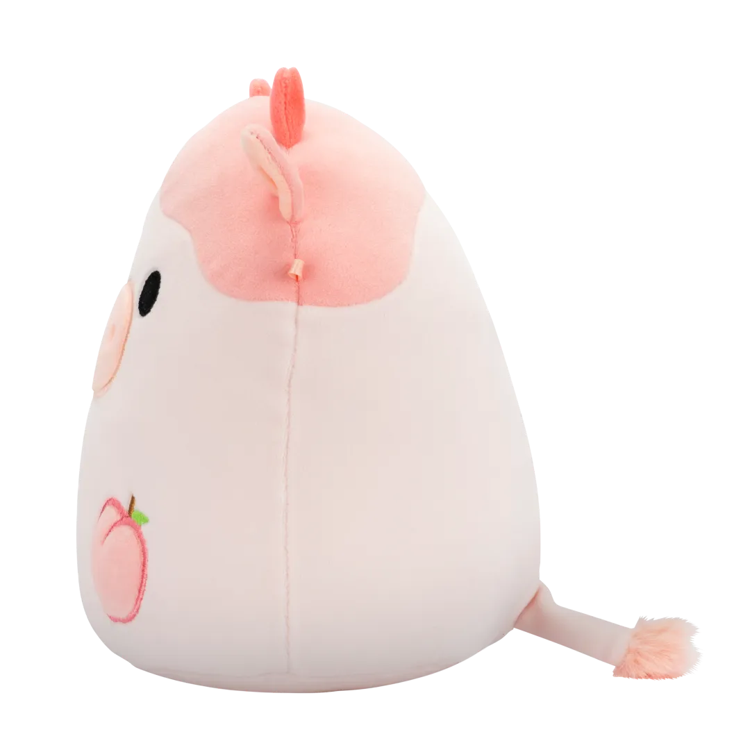 SQUISHMALLOWS Broskvová kravička Lilaz, 20 cm - Image 3