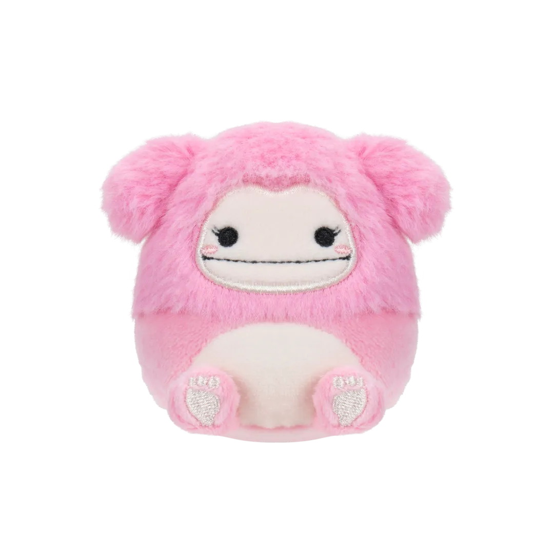 SQUISHMALLOWS Micromallows 4Pack – medvídek mýval, bigfoot, ara, skořicová rolka - Image 5