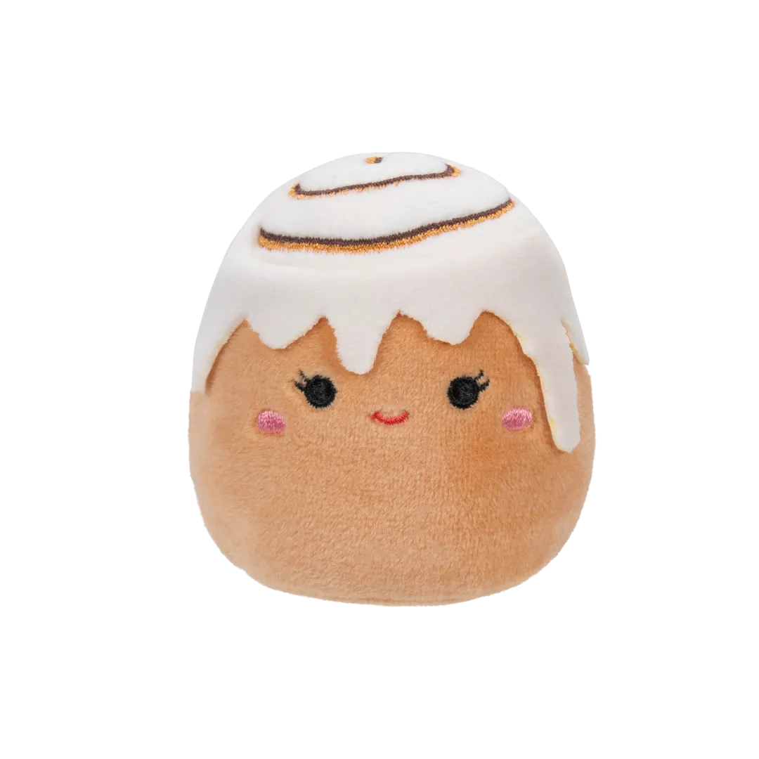 SQUISHMALLOWS Micromallows 4Pack – medvídek mýval, bigfoot, ara, skořicová rolka - Image 6