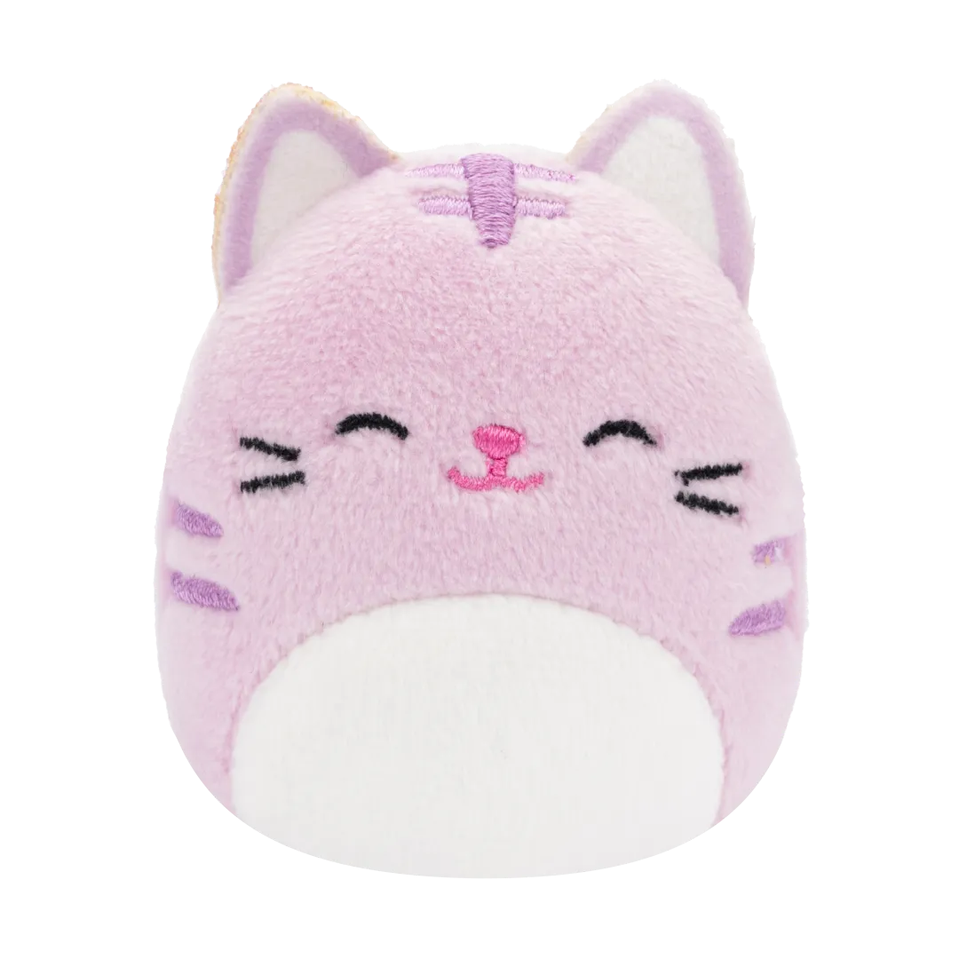 SQUISHMALLOWS Micromallows 4Pack – axolotl, kočka, taco, žralok - Image 3