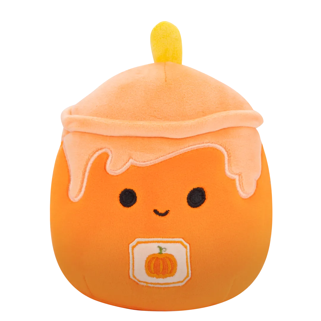 SQUISHMALLOWS Dýňová svíčka Misha, 20 cm