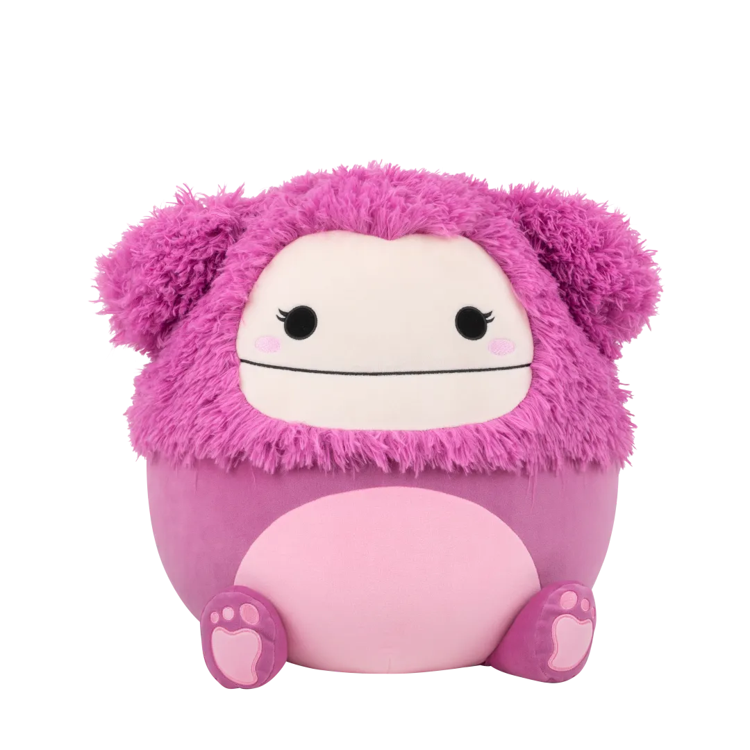 SQUISHMALLOWS Růžový Bigfoot – Nanette, 35 cm