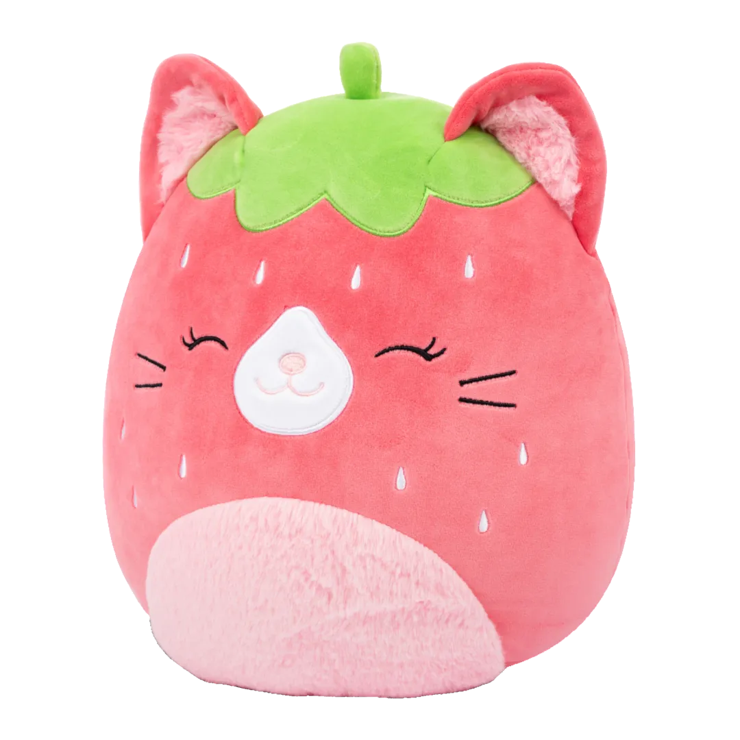 SQUISHMALLOWS Jahodová kočka Olma, 13 cm - Image 4