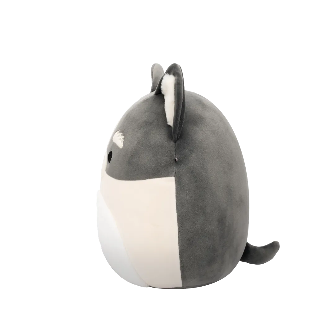 SQUISHMALLOWS Paolo šedobílý pomsky, 30 cm - Image 2