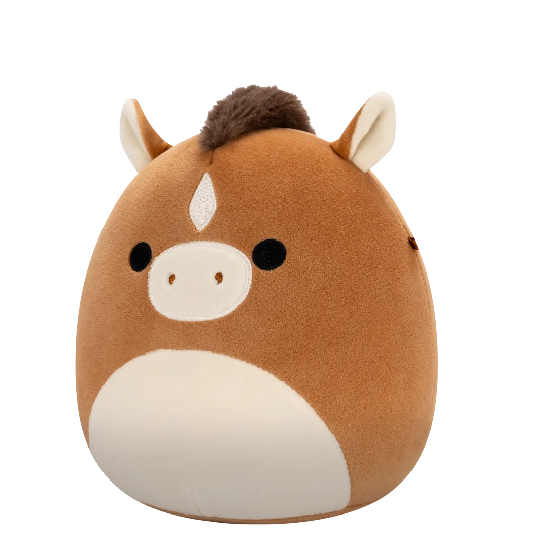 SQUISHMALLOWS Hnědý kůň Philip, 20 cm - Image 3