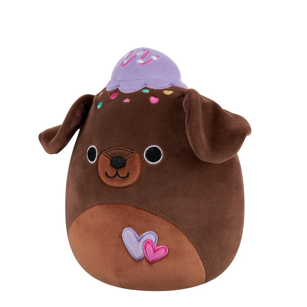 SQUISHMALLOWS Brownie psík – Rico, 20 cm - Image 2