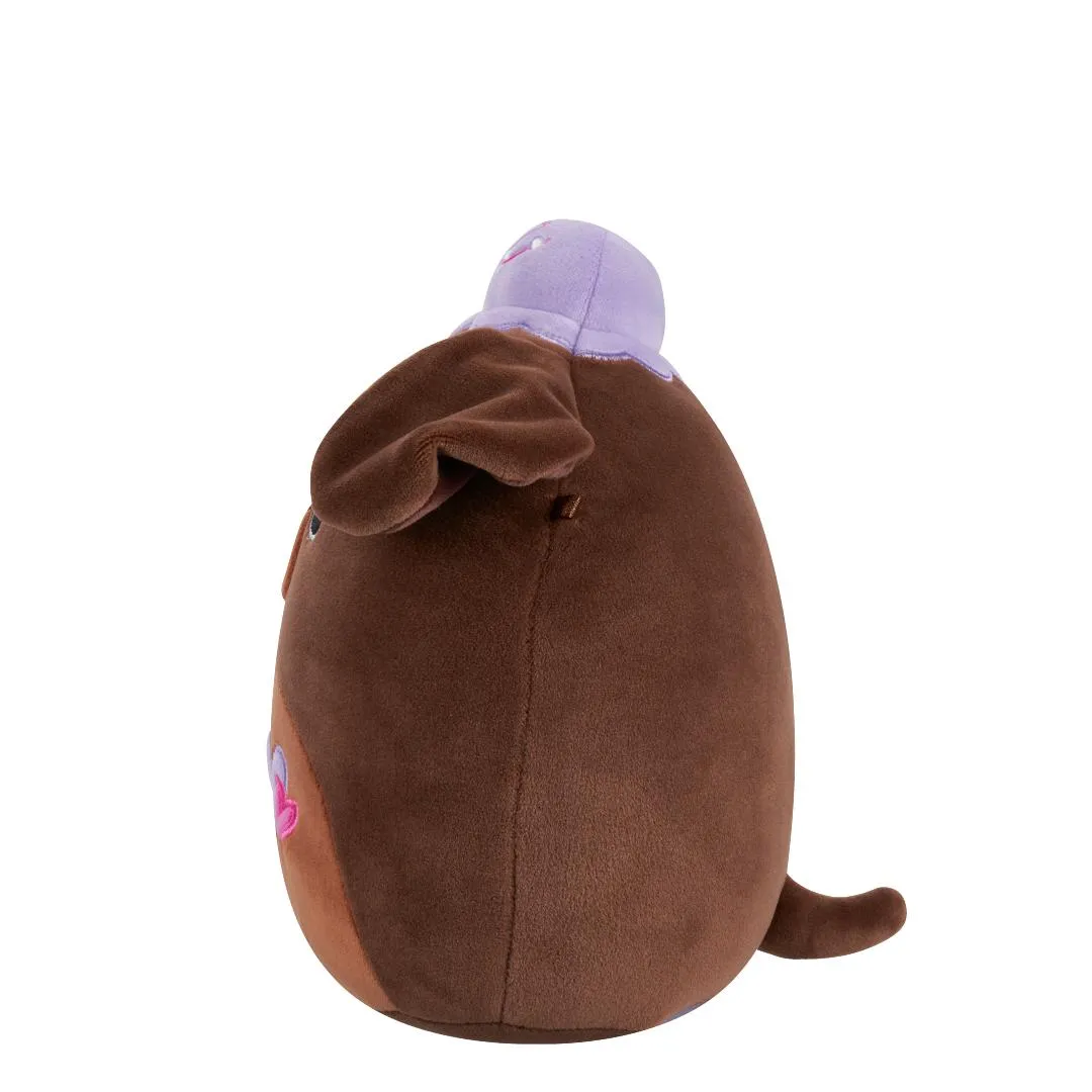 SQUISHMALLOWS Brownie psík – Rico, 20 cm - Image 3