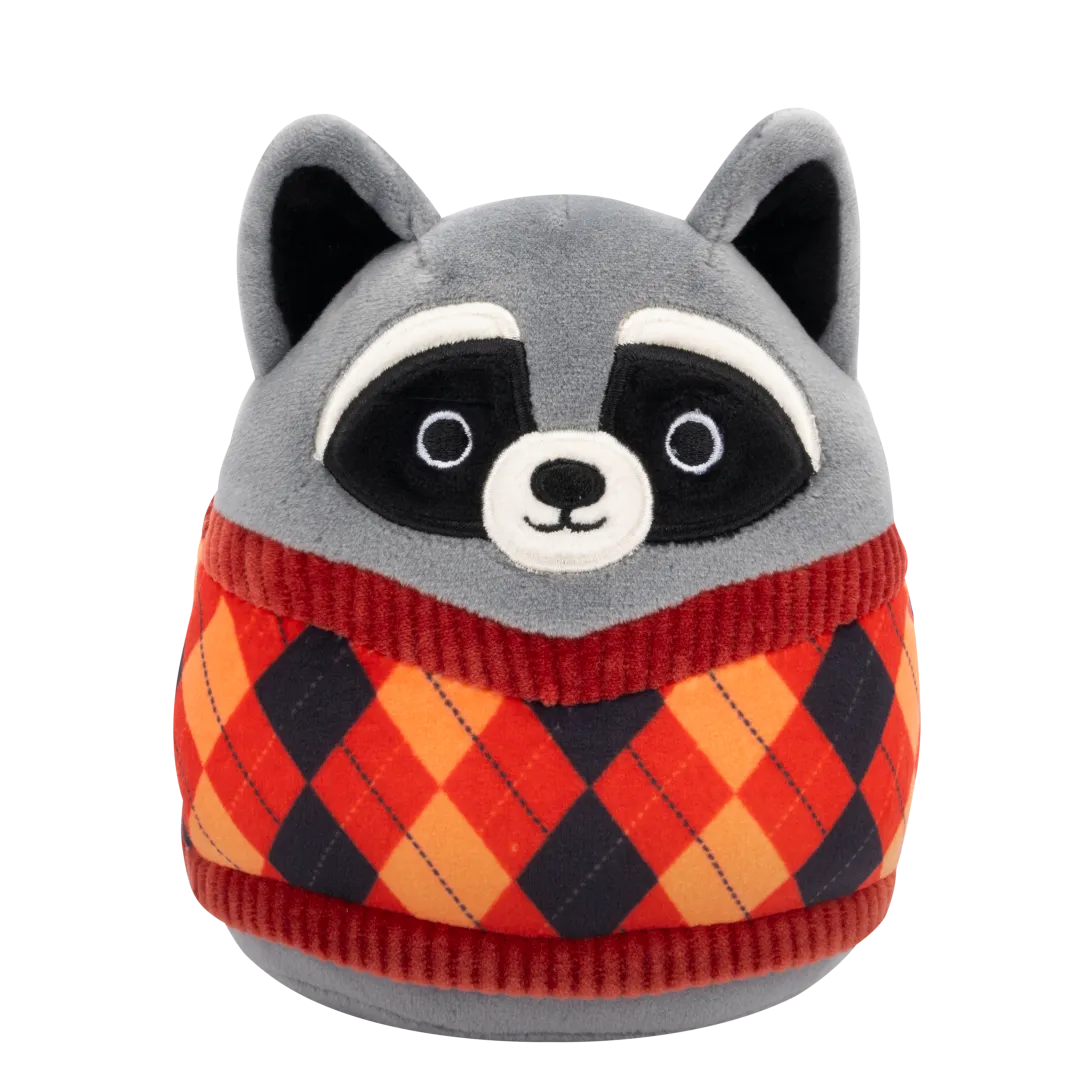 SQUISHMALLOWS Mýval Rocky, 20 cm