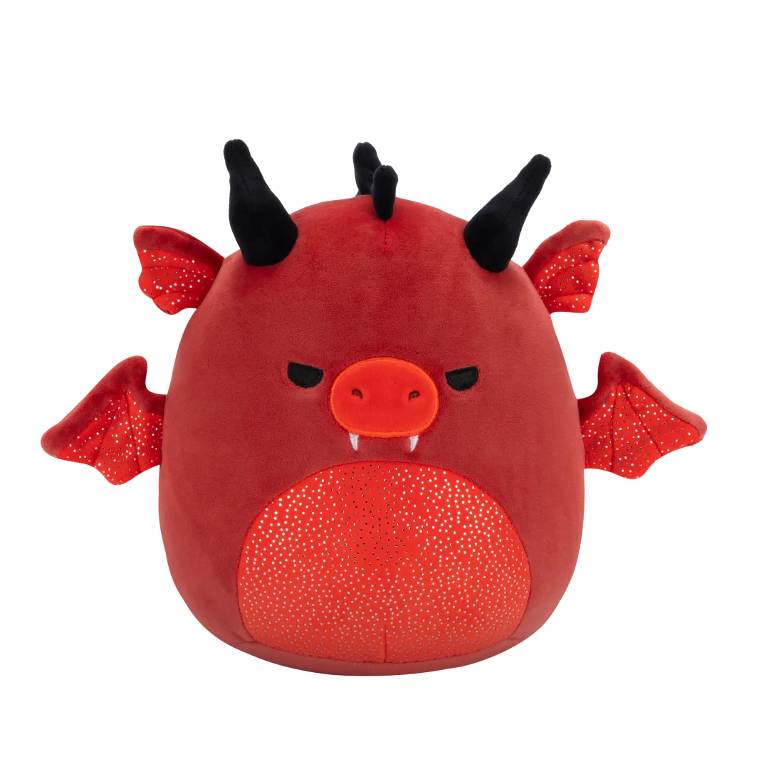 SQUISHMALLOWS Červený drak Salami, 20 cm