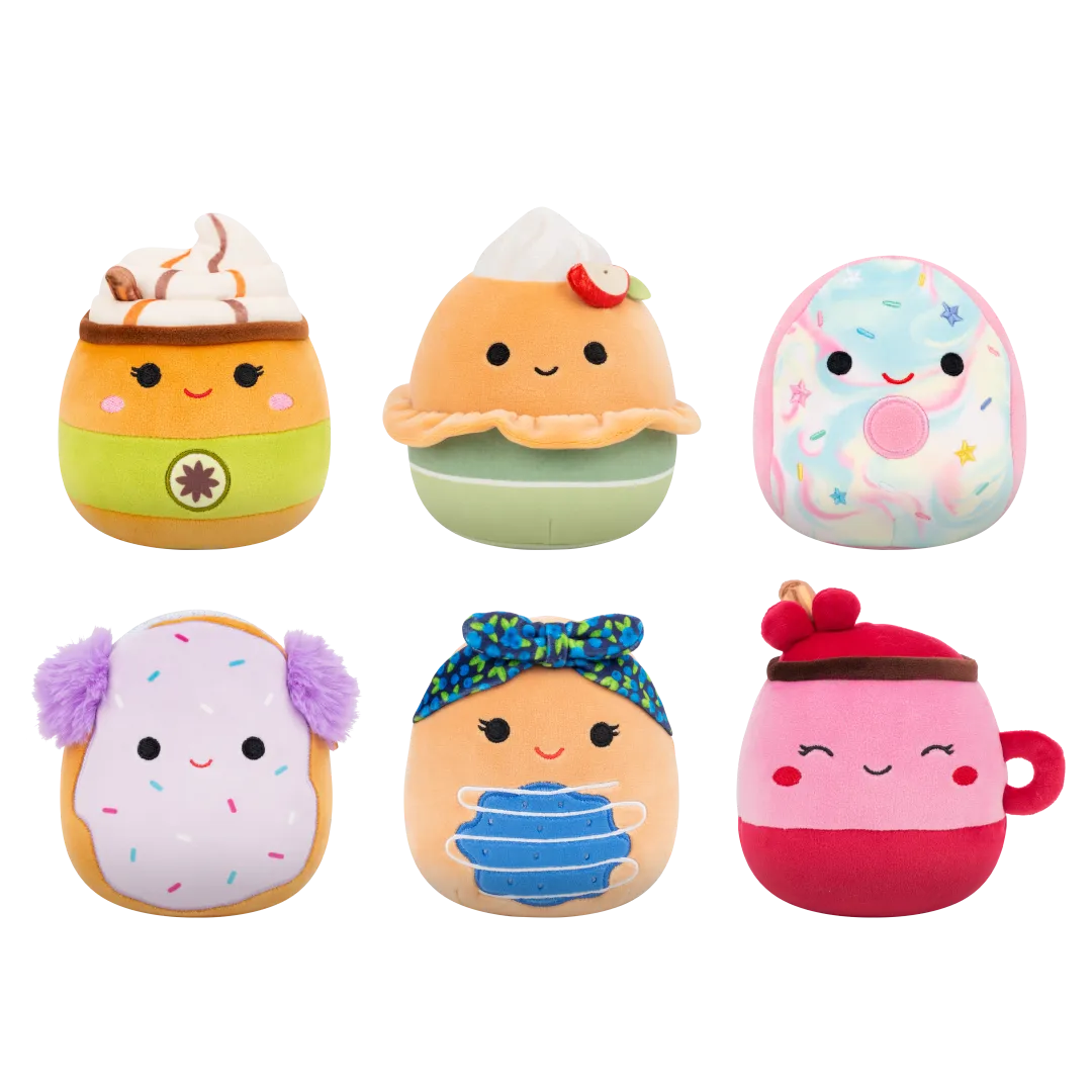 SQUISHMALLOWS Mystery balíček s voňavým plyšákem - Sladkosti, 13 cm - Image 6