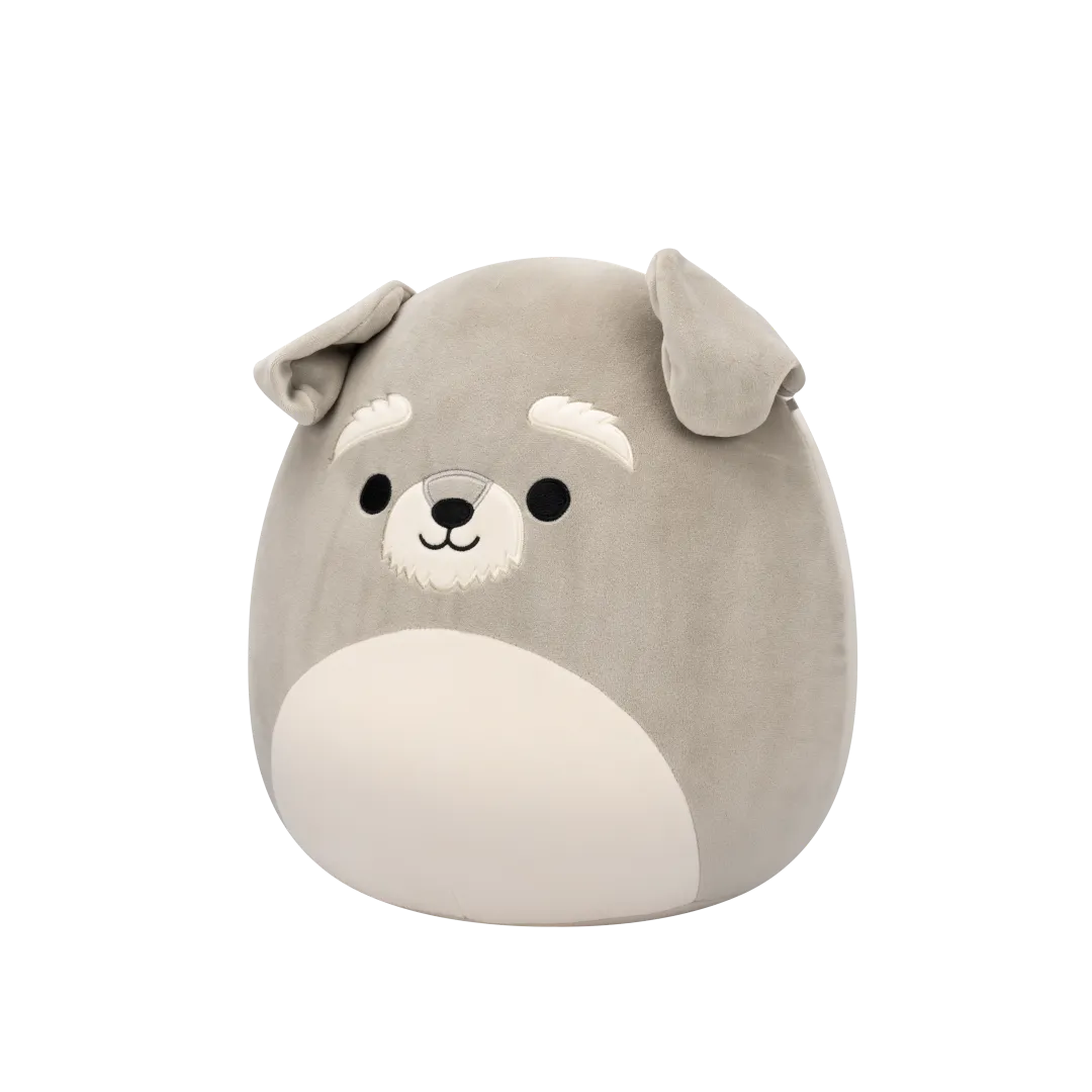 SQUISHMALLOWS Shaun šedý knírač, 30 cm - Image 3
