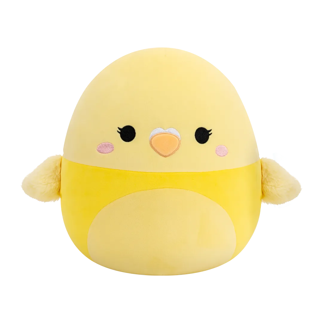 SQUISHMALLOWS Žlutá andulka – Shayna, 30 cm
