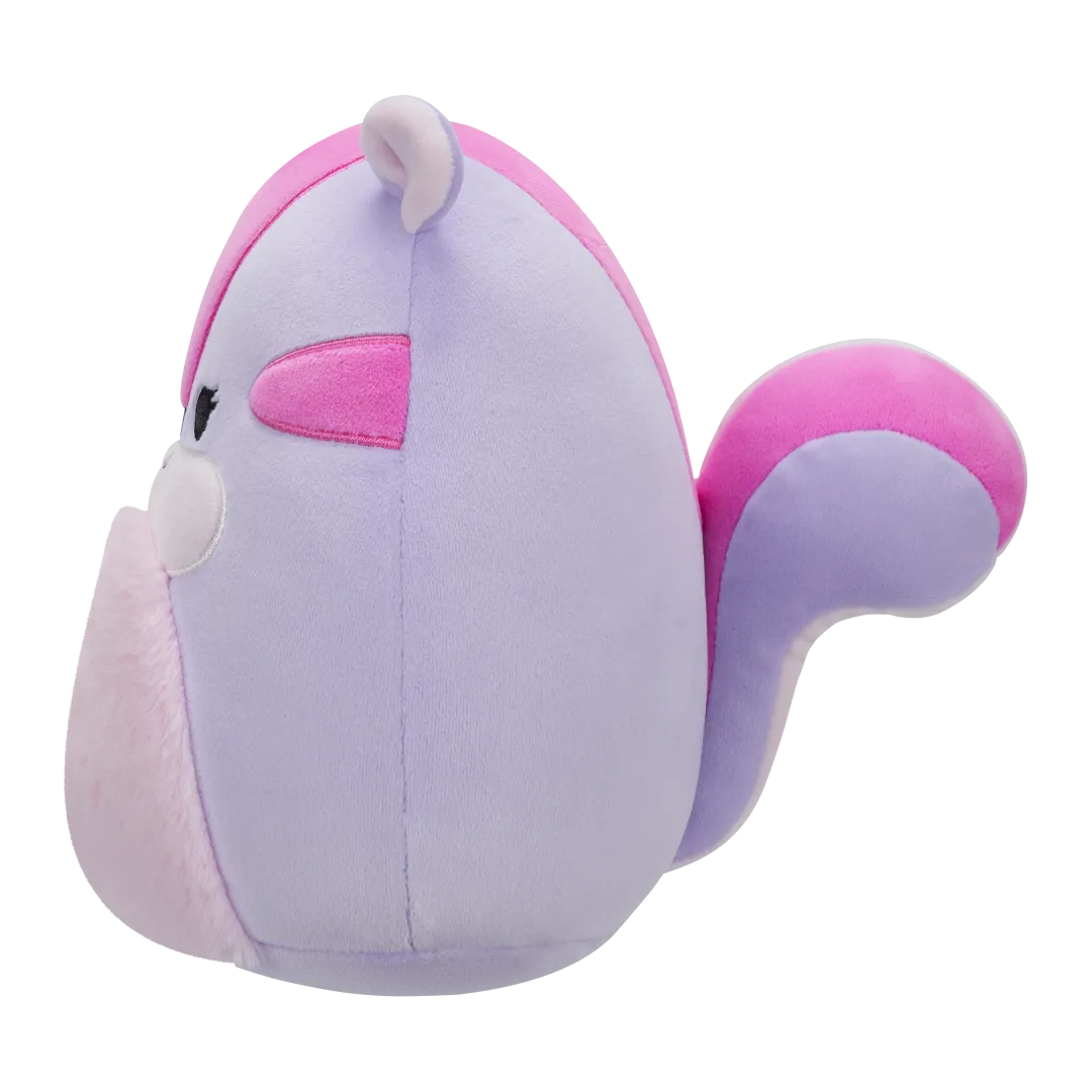 SQUISHMALLOWS Fialovo-růžový čipmank Tamara, 20 cm - Image 4
