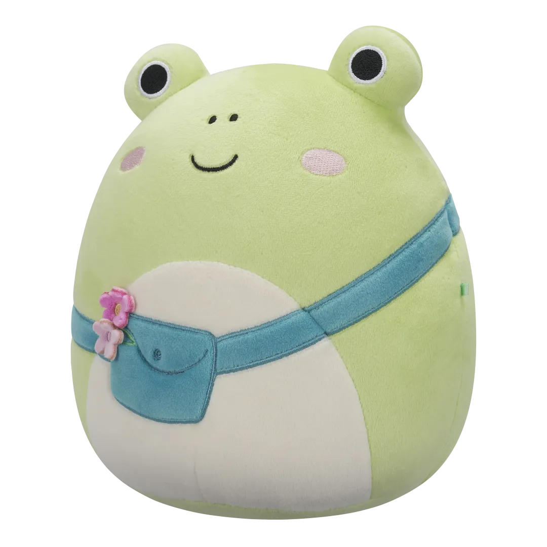 SQUISHMALLOWS Zelená žába s kabelkou Wendy, 20 cm - Image 3
