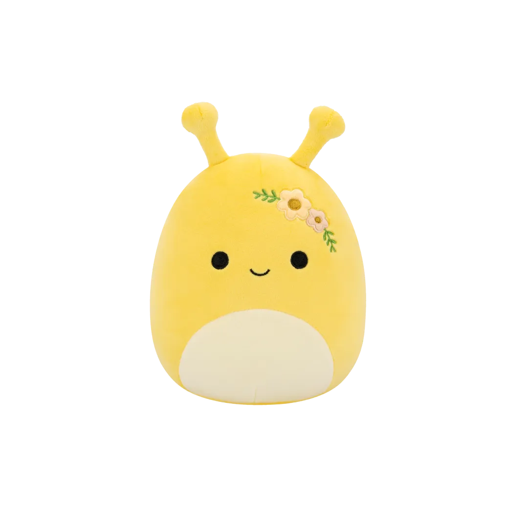 SQUISHMALLOWS Zarina žlutý slimák, 20 cm