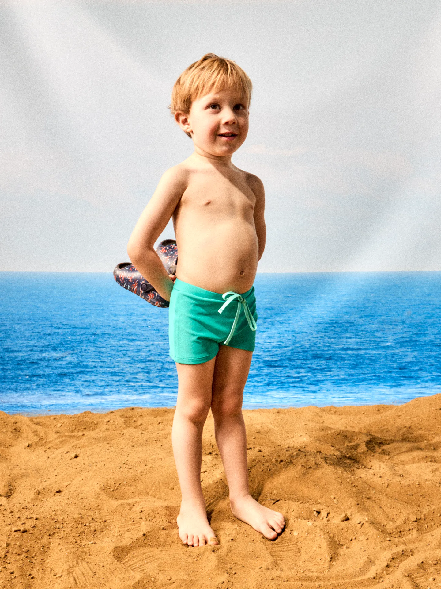 Tyrkysové dětské plavky - Image 2