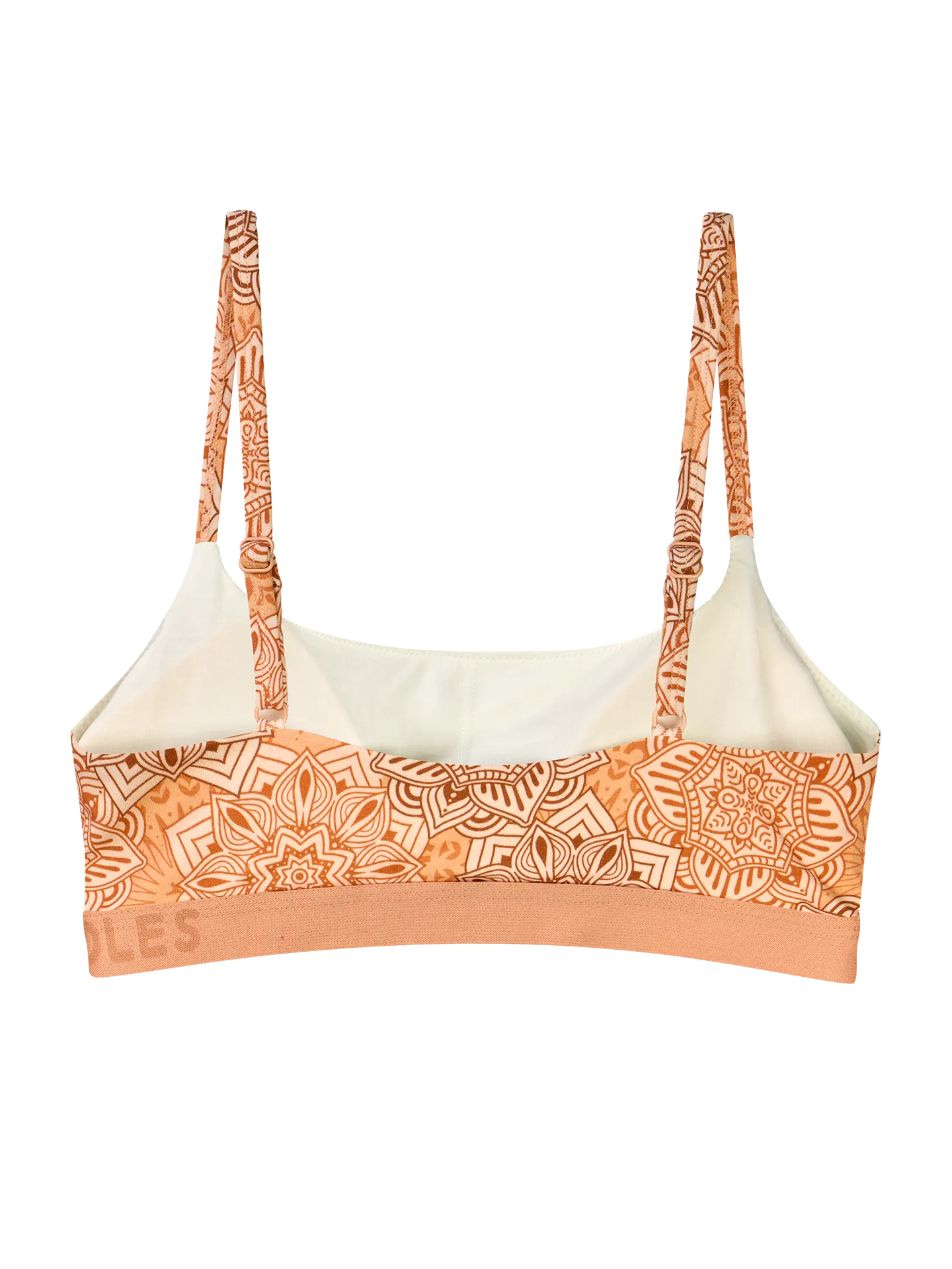 Veselá dámská podprsenka s modalem Béžová mandala - Image 3