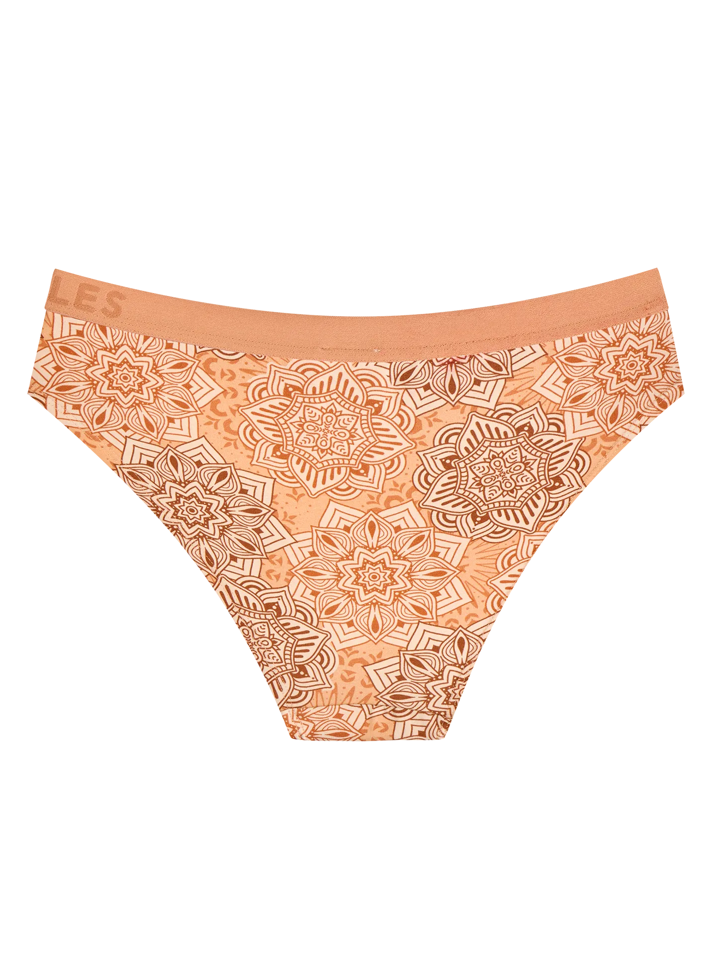Veselé dámské kalhotky s modalem Béžová mandala - Image 2