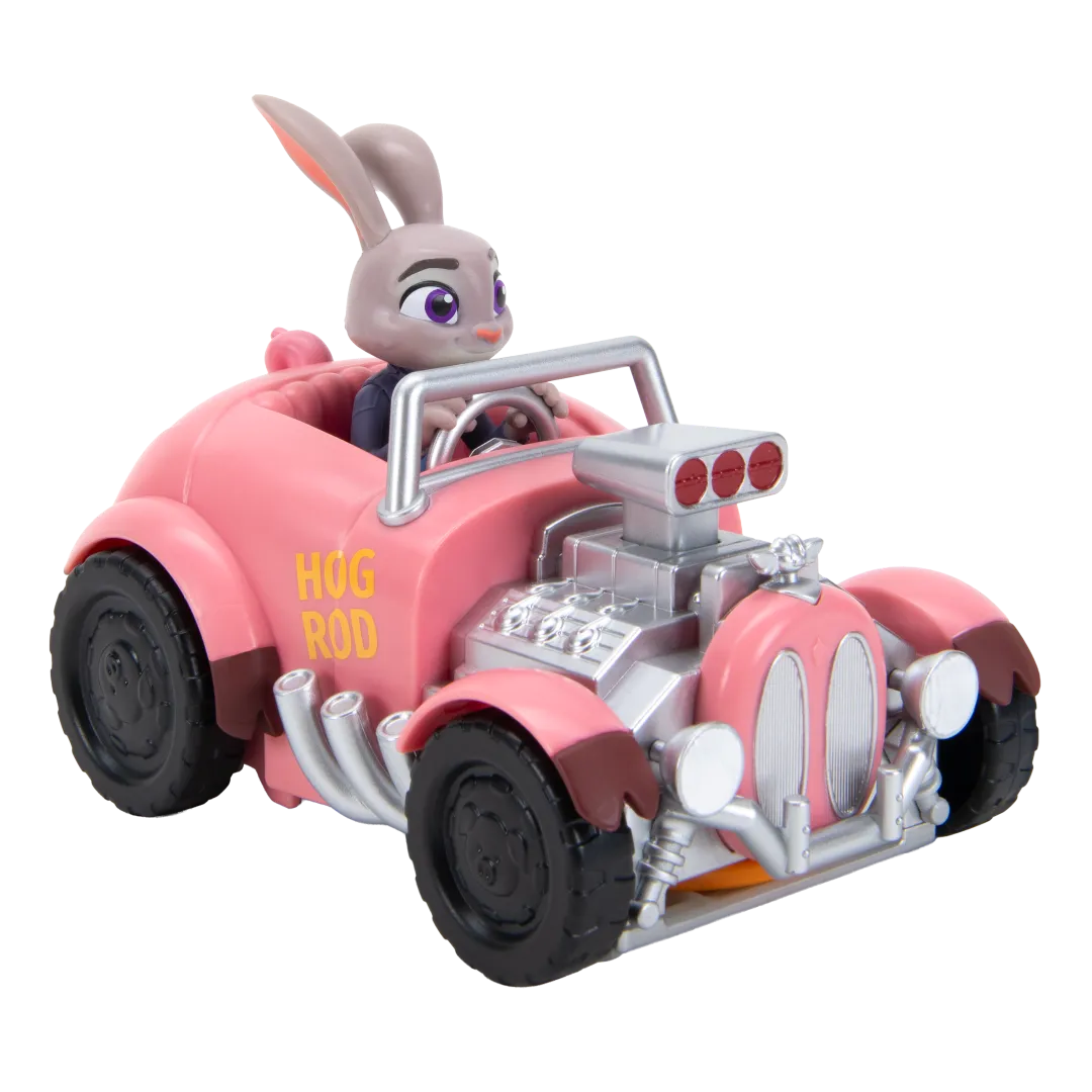 Zootropolis postavičky s autem – zaječice Judy
