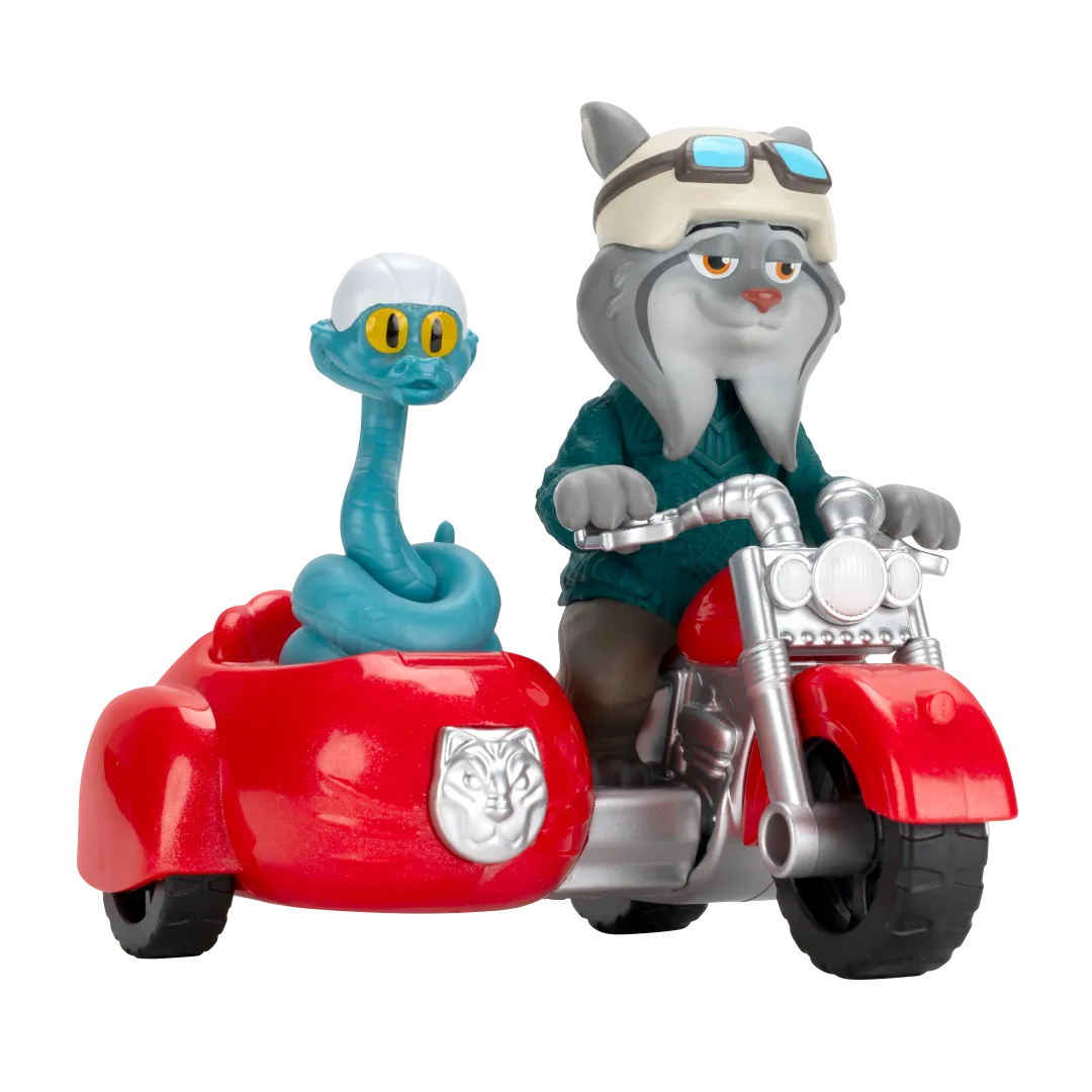 Zootropolis postavičky s autem – rys Pawbert