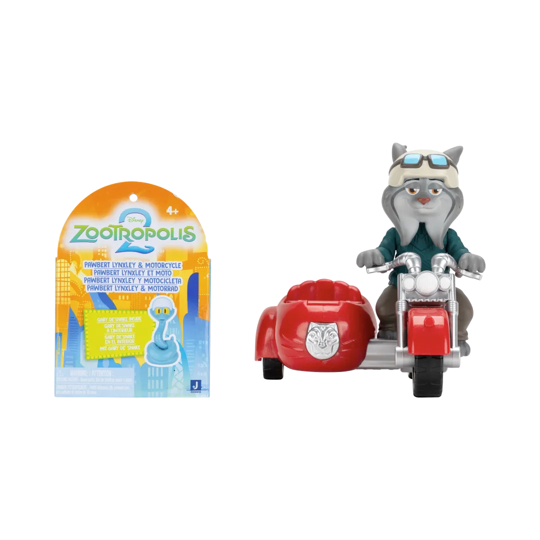 Zootropolis postavičky s autem – rys Pawbert - Image 7